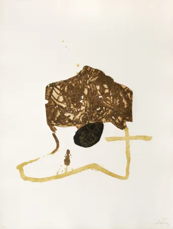 版画 Tàpies - La Botte 