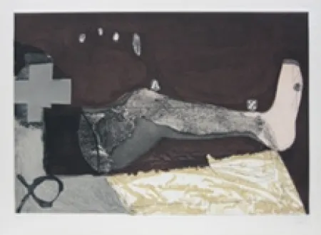 蚀刻版画 Tàpies - La Cama