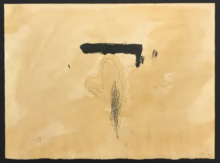 版画 Tàpies - La Main 