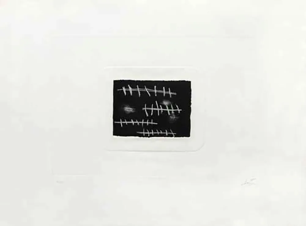 版画 Tàpies - Le Tableau