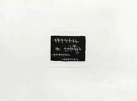 版画 Tàpies - Le Tableau