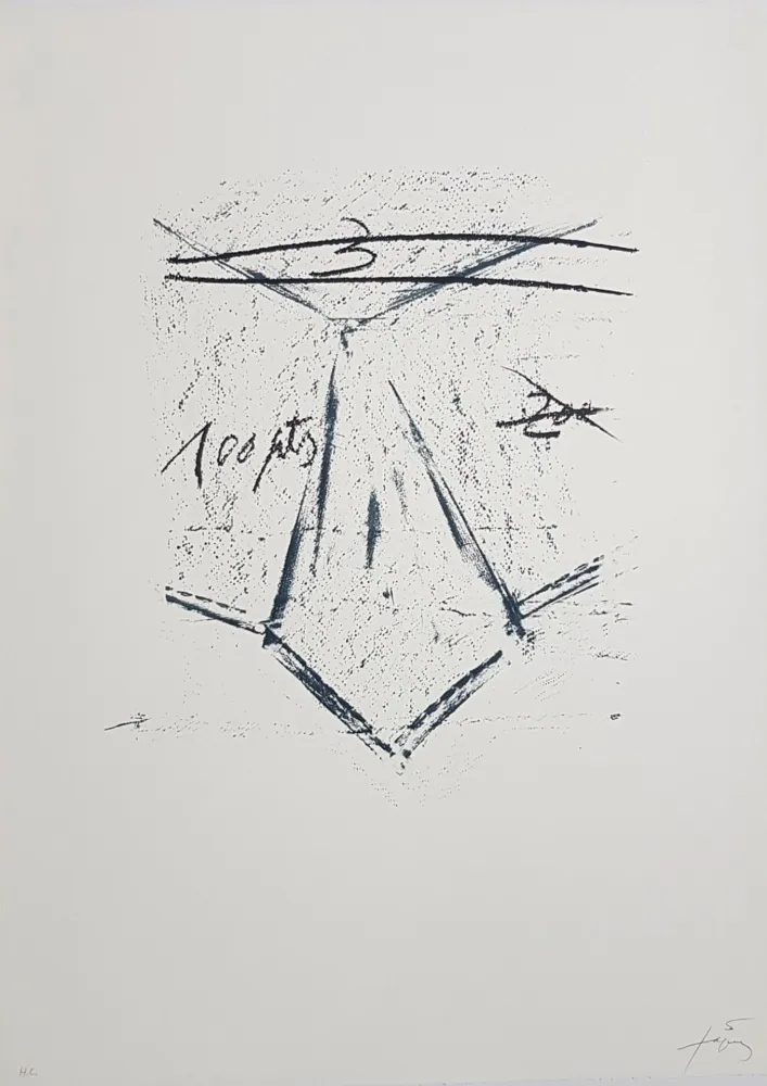 石版画 Tàpies - Llambrec-12