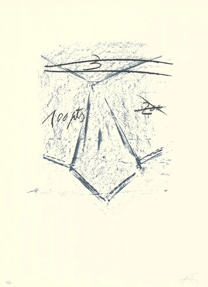石版画 Tàpies - Llambrec-12