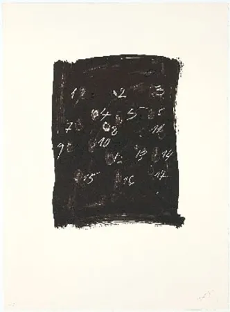石版画 Tàpies - Llambrec-3
