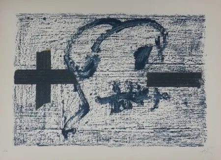 石版画 Tàpies - LLambrec 7