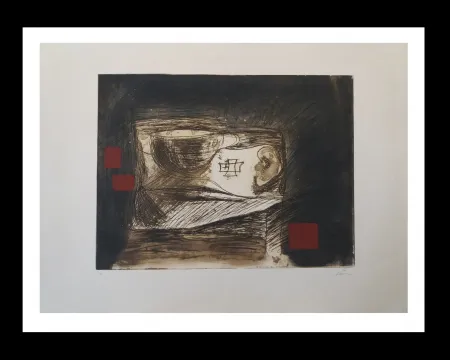 版画 Tàpies - LLULL I TAPIES