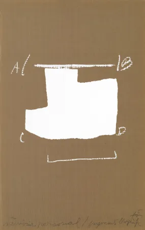 丝网印刷 Tàpies - Memoria personal 