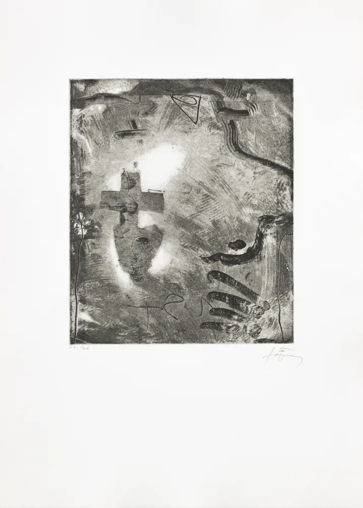 版画 Tàpies - Minor II