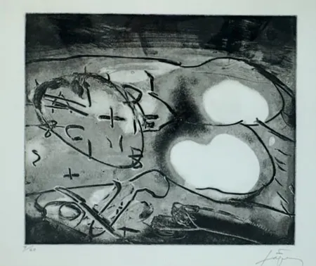 版画 Tàpies - Minor VI