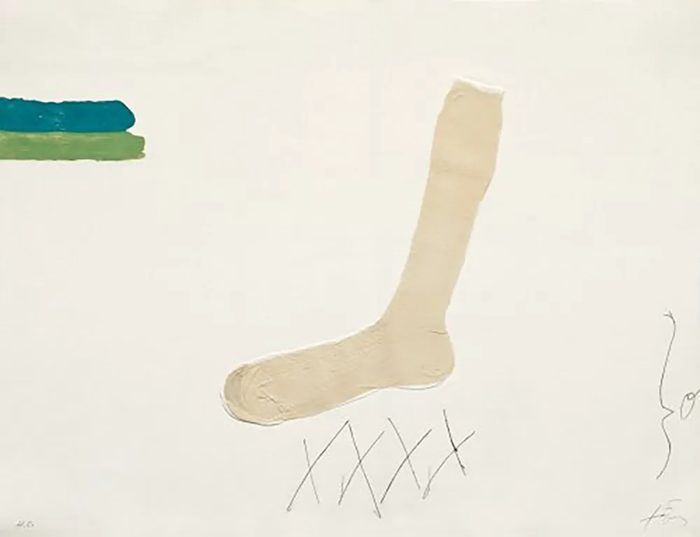 版画 Tàpies - Mitjó