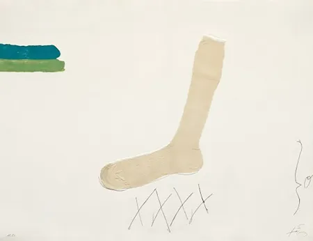 版画 Tàpies - Mitjó