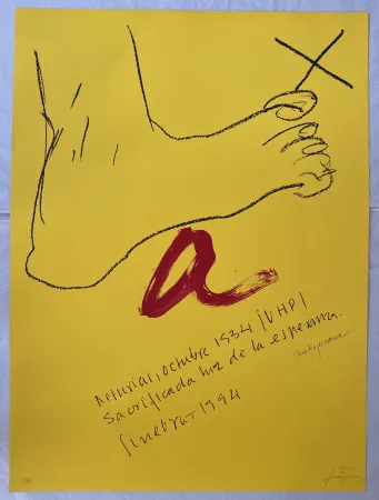 石版画 Tàpies - N/A