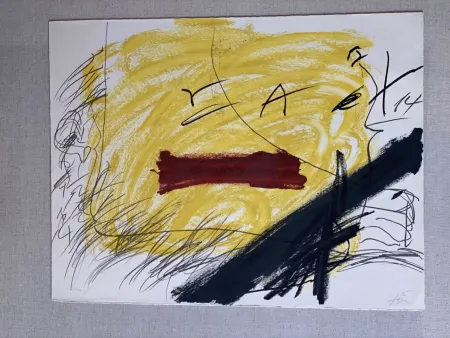 石版画 Tàpies - N/A