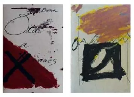 插图书 Tàpies - Oda a Lluis Maria Xirinacs