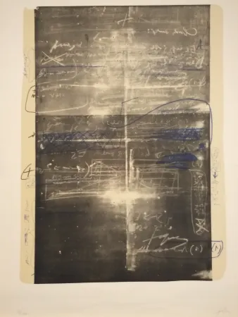 石版画 Tàpies - Oeuvre gravé