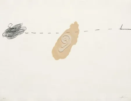 版画 Tàpies - Orella