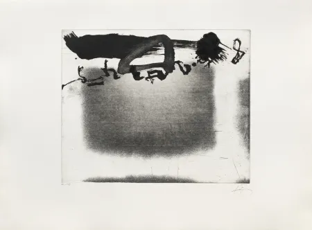 版画 Tàpies - Panier