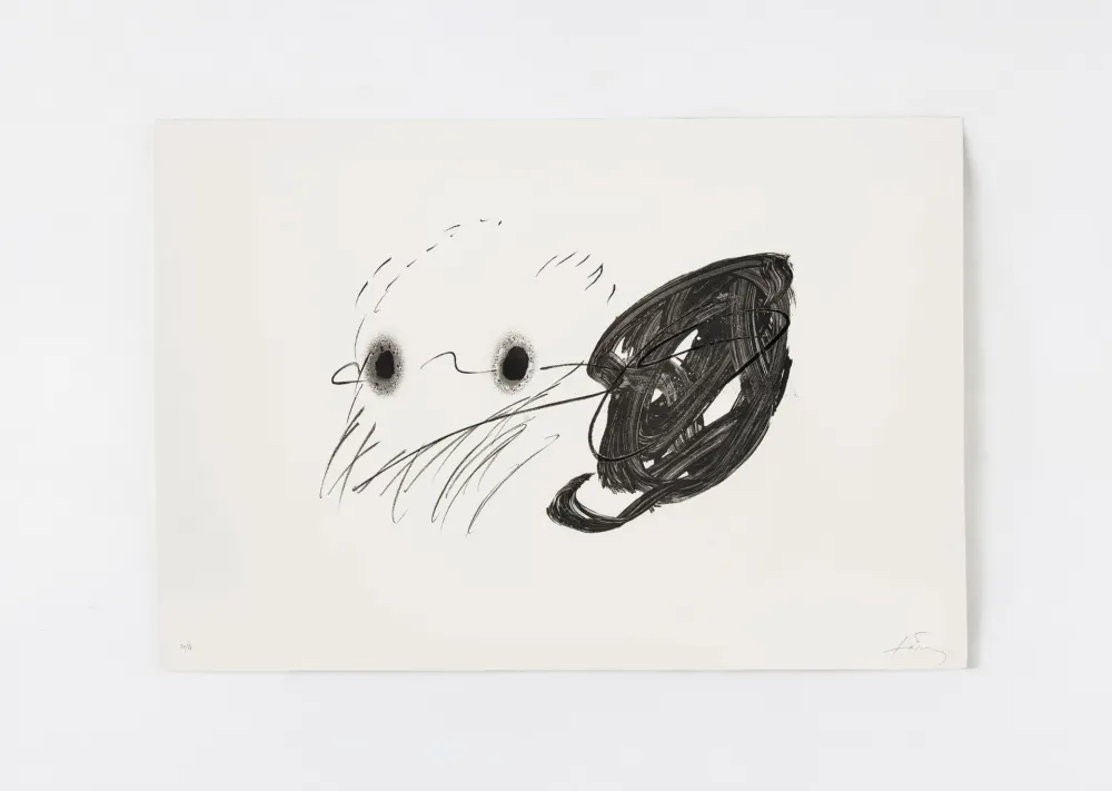石版画 Tàpies - Regard 