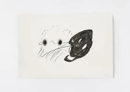 石版画 Tàpies - Regard 