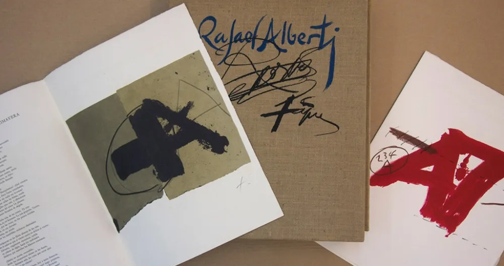 插图书 Tàpies - Retornos De Lo Vivo Lejano - Tàpies / Alberti