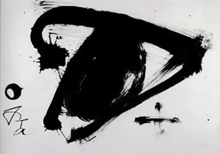 石版画 Tàpies - Sans titre