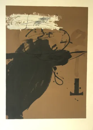 丝网印刷 Tàpies - Senánque II