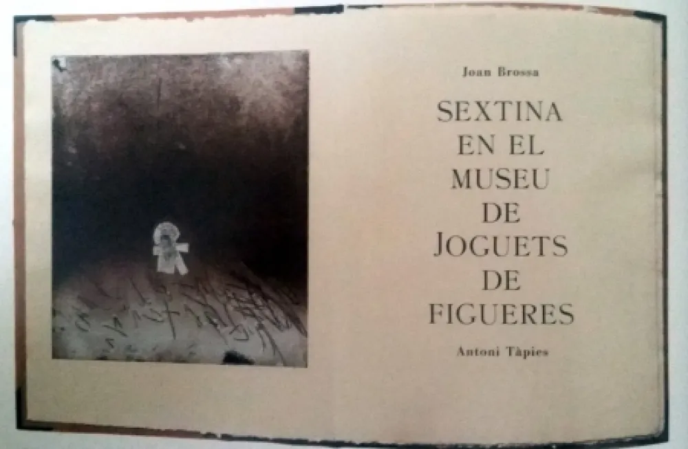 插图书 Tàpies - Sextina en el Museu de joguets de Figueres