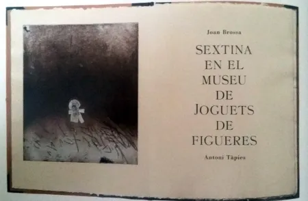 插图书 Tàpies - Sextina en el Museu de joguets de Figueres