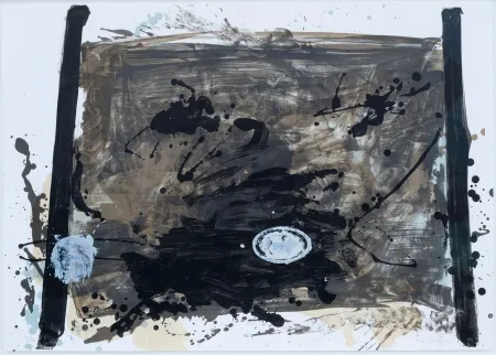 石版画 Tàpies - Suite 63 x 90 (No 2)