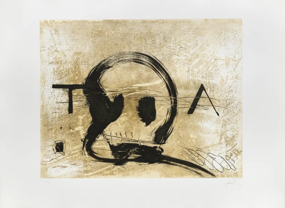 版画 Tàpies - T.A. 