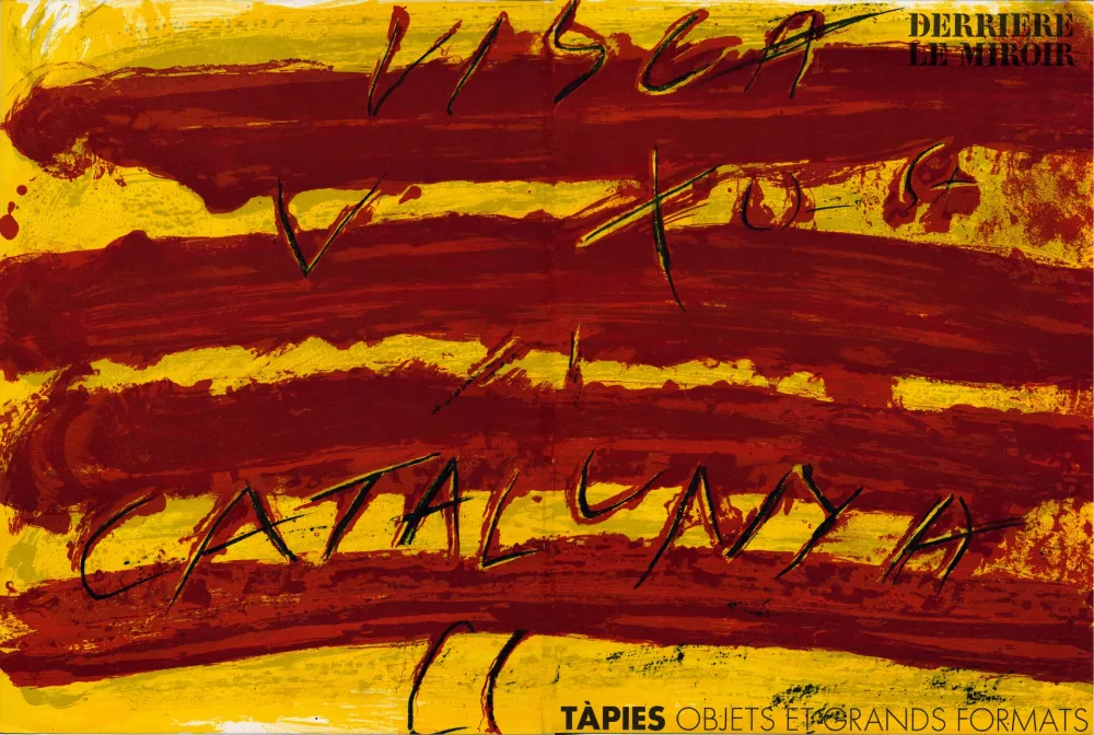 插图书 Tàpies - TAPIES : Objets et grands formats. DERRIÈRE LE MIROIR N° 200. 1972.