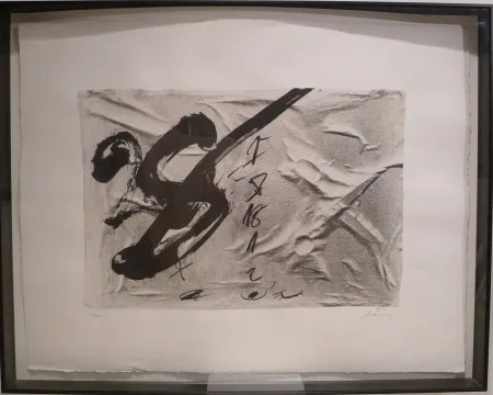 石版画 Tàpies - Tisores