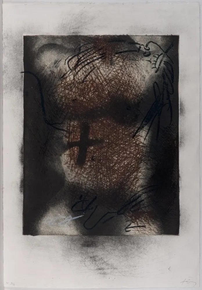 版画 Tàpies - Tors