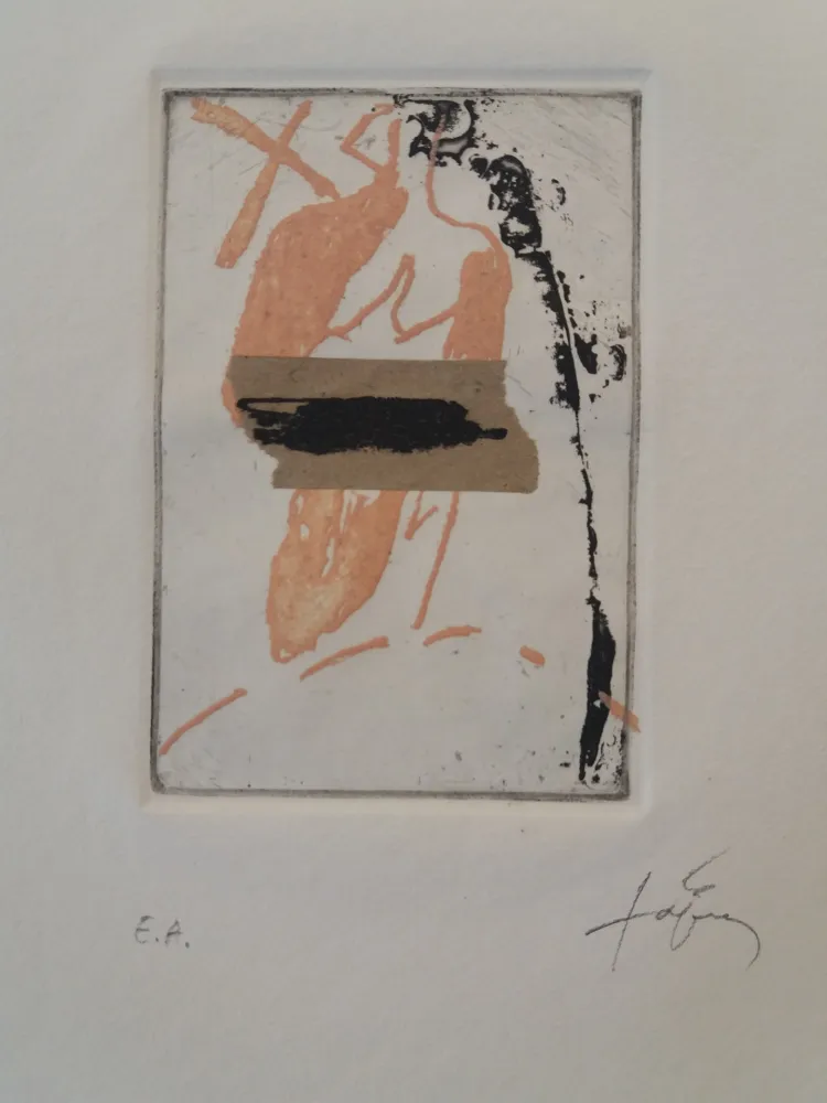 版画 Tàpies - Venus
