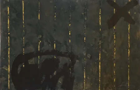 版画 Tàpies - Vertical plegat