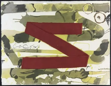 蚀刻版画 Tàpies - Z