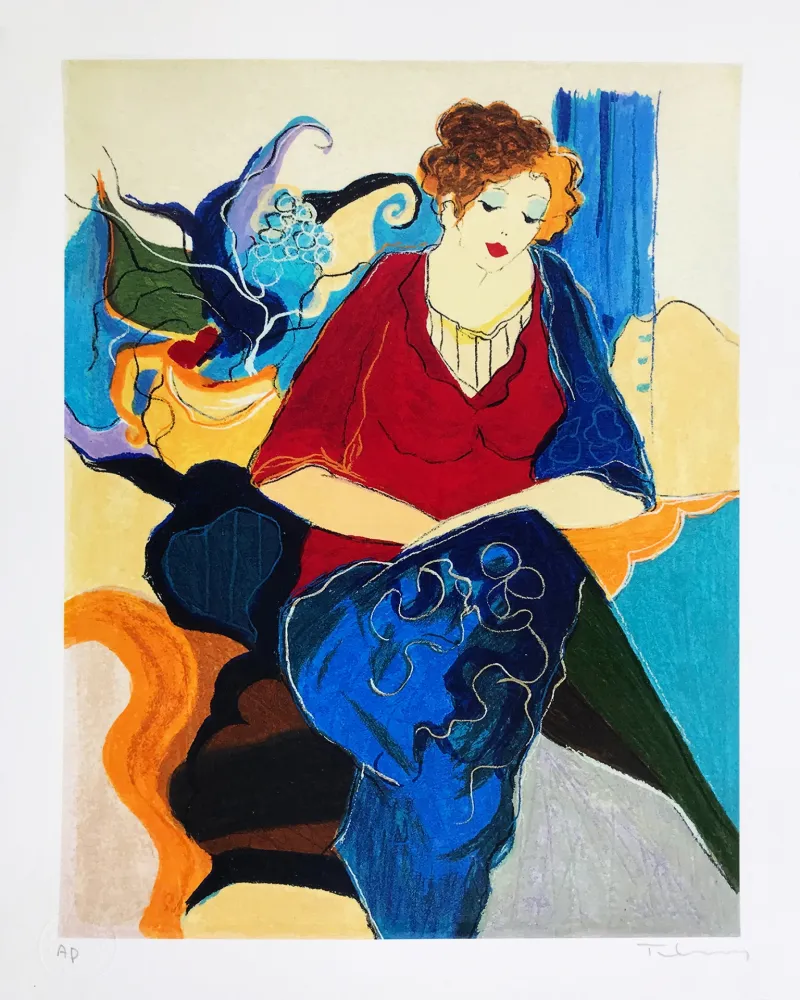 丝网印刷 Tarkay - GRACE III