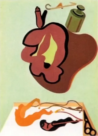 石版画 Telemaque - Le cercle