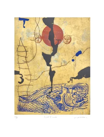 版画 Texier - Bientôt le monde