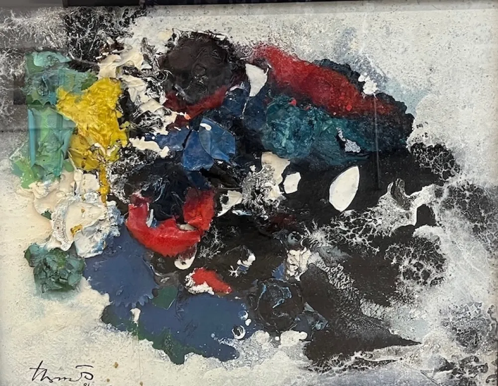 胶版印刷 Tharrats - Sin titulo