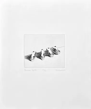 版画 Thiebaud - Banana Splits