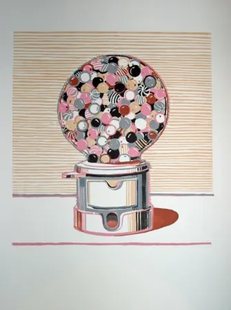 油毡版画 Thiebaud - Gumball Machine