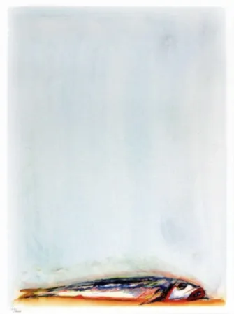 石版画 Thiebaud - Trout Fishing in America