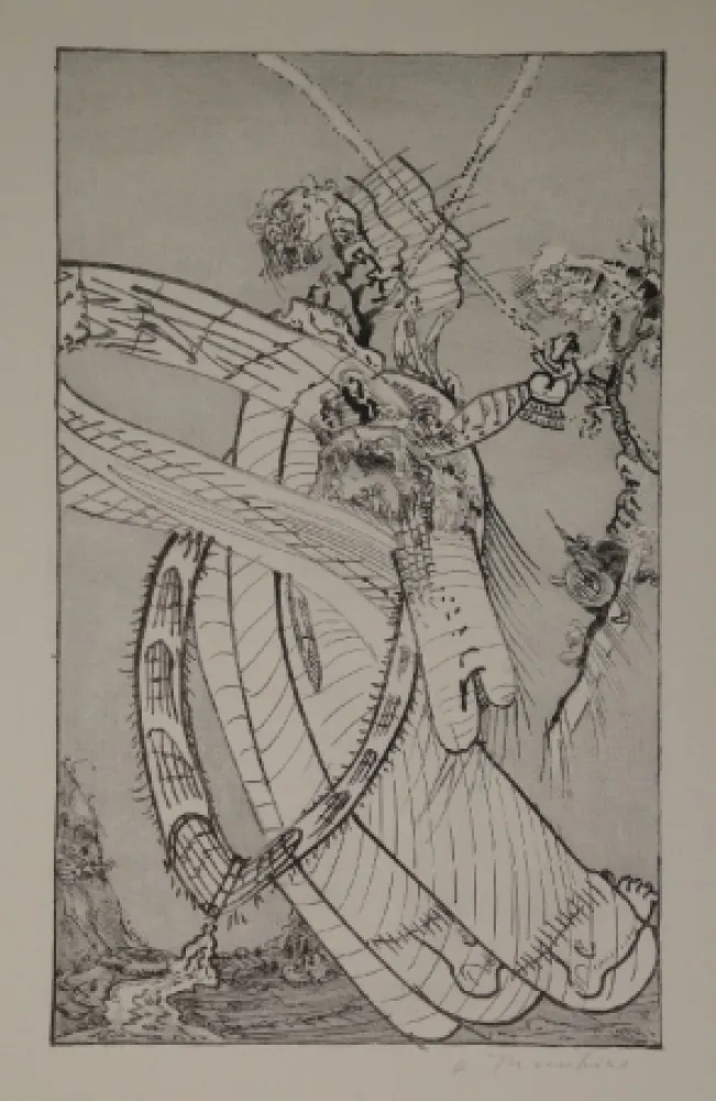 石版画 Thomkins - Ochsenzöllner.