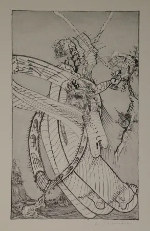 石版画 Thomkins - Ochsenzöllner.