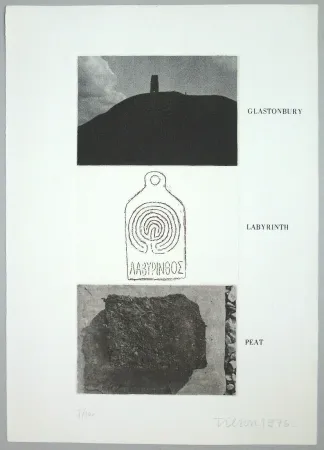 版画 Tilson - Glastonbury