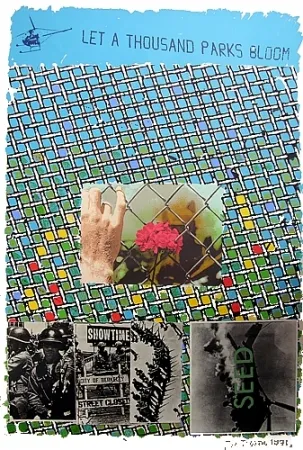 石版画 Tilson - Let a thousand parks bloom