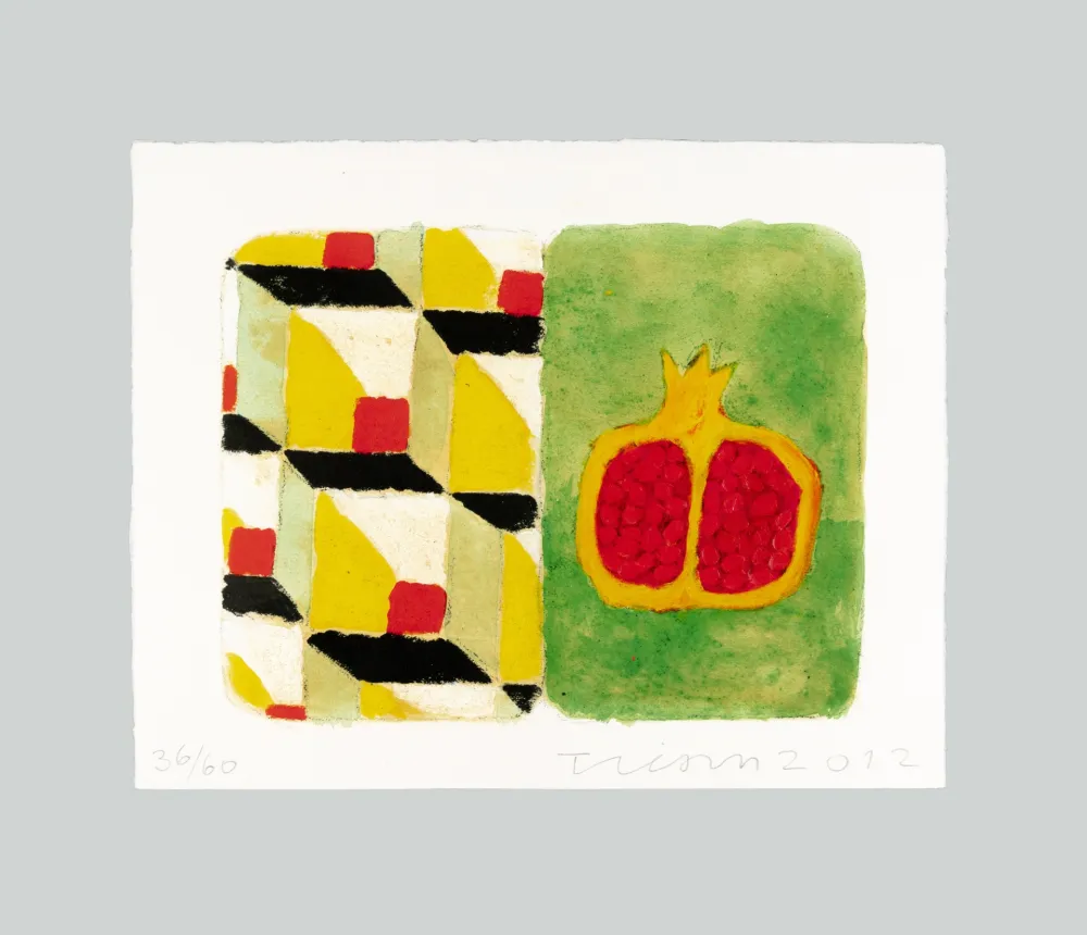 金刚砂版画 Tilson - Melograno Diptych