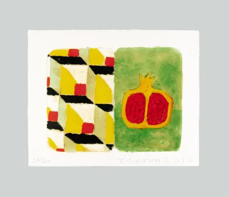 金刚砂版画 Tilson - Melograno Diptych