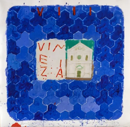 金刚砂版画 Tilson - Stones of Venice San Francesco della Vigna Vinezia